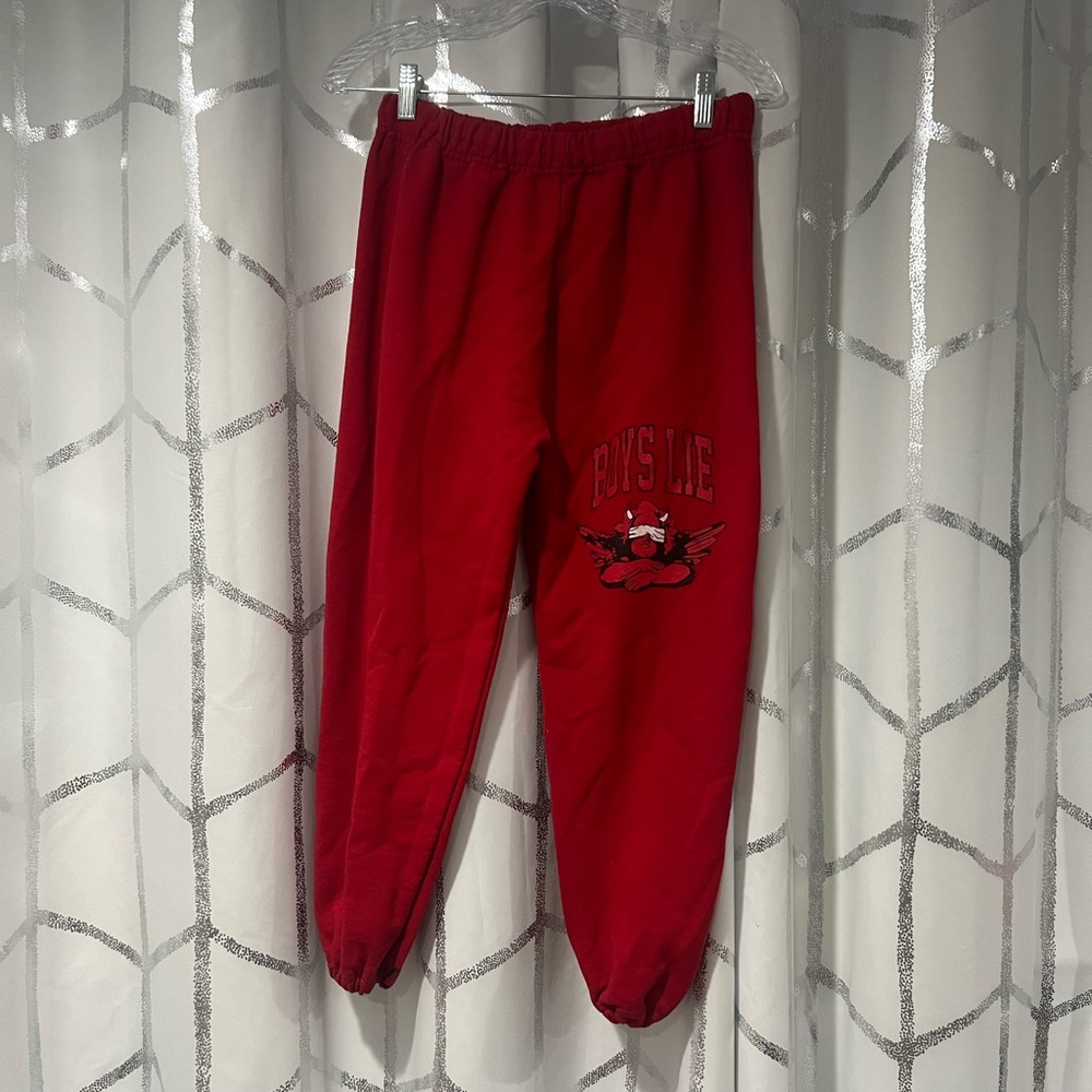 Boys lie sweatpants